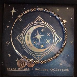 Alex and Ani silver bracelet